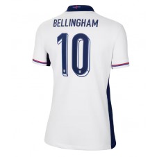 England Jude Bellingham #10 Hemmatröja Dam EM 2024 Korta ärmar